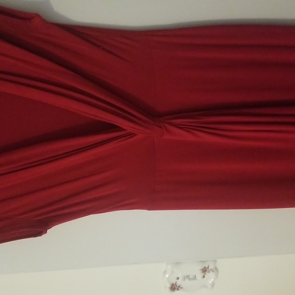 Sexy Red Dress High Low Summer Beach Dress